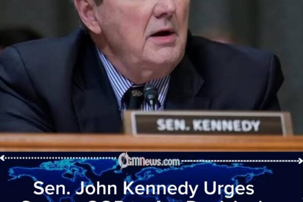Sen. John Kennedy Calls on Senate Republicans to Use 51-Vote Advantage