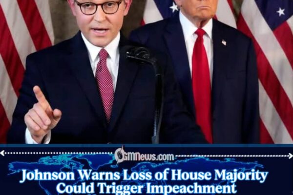 Johnson Says House Flip Could Reopen the Impeachment Playbook.