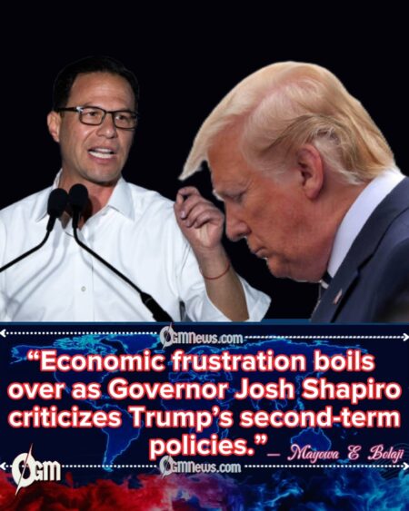 Governor Josh Shapiro Tears Into Trump’s “Failed Economic Blueprint”