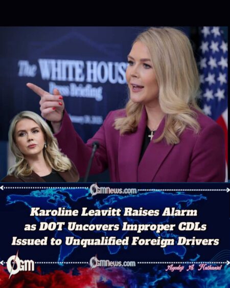 Karoline Leavitt Confirms Minnesota at Center of Federal Probe Into Fraudulent Commercial Licenses