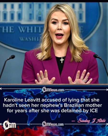 Karoline Leavitt Faces Allegations of Misleading Public Over Relationship With Detained Nephew’s Mother