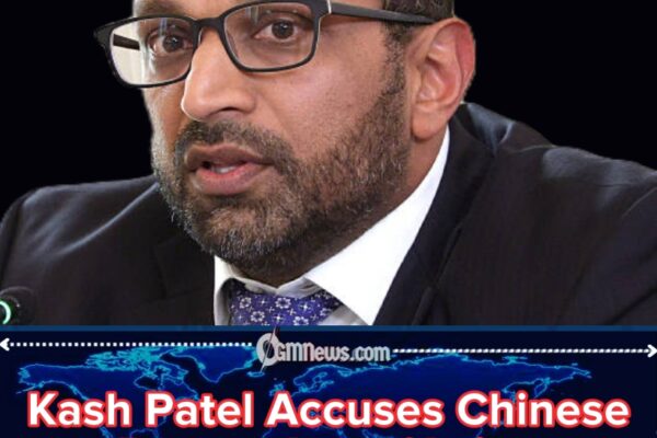 Kash Patel Exposes Chinese Plot to Smuggle Deadly E. Coli Into U.S.