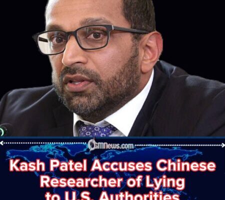 Kash Patel Exposes Chinese Plot to Smuggle Deadly E. Coli Into U.S.