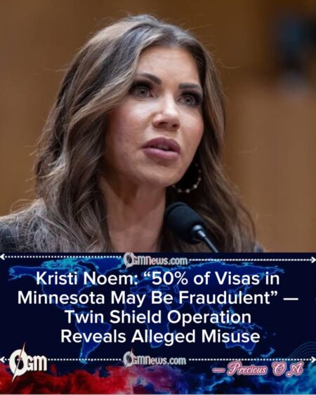 Kristi Noem Highlights Systemic Vulnerabilities After Visa-Fraud Allegations in Twin Cities