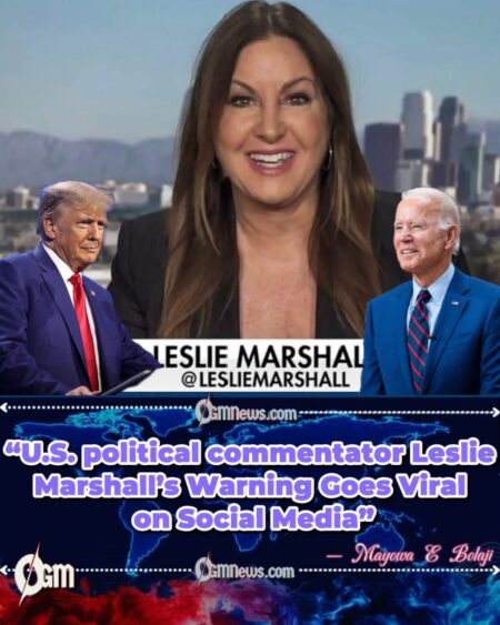 U.S. political commentator Leslie Marshall: Attacking Joe Biden’s Holiday Posts Won’t Win Votes