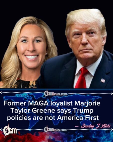 Greene Accuses President Trump of Straying From ‘America First’ Agenda