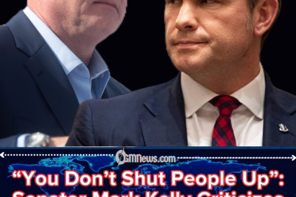 Senator Mark Kelly Challenges Leadership That Silences Scrutiny in National Security Debate