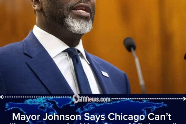 Mayor Johnson Declares Chicago Needs Investment, Not Incarceration, to Reduce Violence