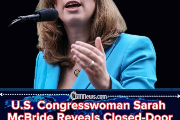 U.S. Congresswoman Sarah McBride Says GOP Lawmakers Apologize in Private but Stay Silent in Public