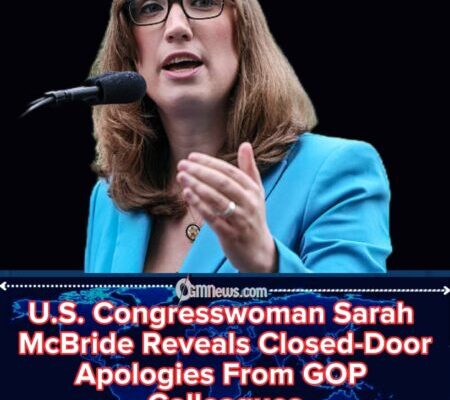 U.S. Congresswoman Sarah McBride Says GOP Lawmakers Apologize in Private but Stay Silent in Public