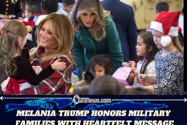 Melania Trump Praises the Strength of Military Families