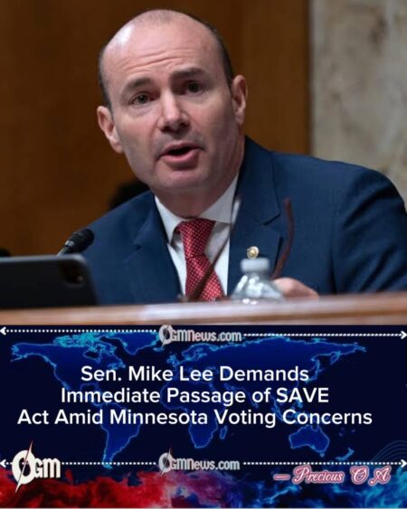 Sen. Mike Lee Pushes SAVE Act to Ensure Only Citizens Can Vote