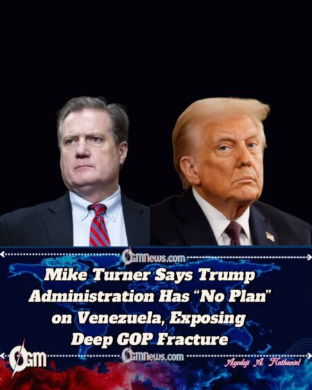 Mike Turner: Trump Has “No Strategy” on Venezuela in Stunning GOP Split