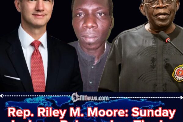 Rep. Riley M. Moore: Tinubu Engages U.S. as Sunday Jackson Finally Goes Home