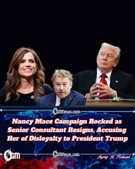 Nancy Mace Faces Backlash as Adviser Warns Trump Against Endorsing Her