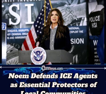 Noem Defends ICE Agents: “They’re Doing God’s Work to Protect This Country”