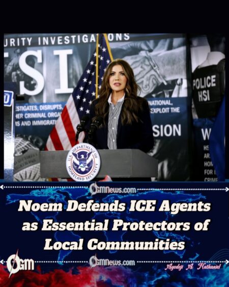 Noem Defends ICE Agents: “They’re Doing God’s Work to Protect This Country”