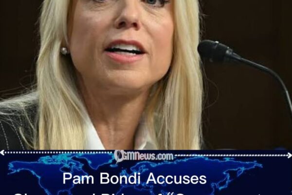 Pam Bondi Claims “Criminal Conspiracy” in What She Calls Anti-Trump Government Actions
