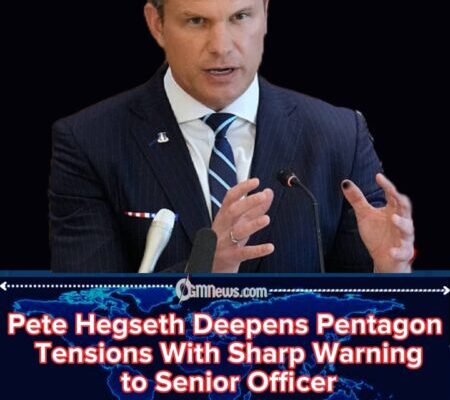 U.S. Defense Secretary Pete Hegseth Orders Admiral to Resign After Pentagon Confrontation