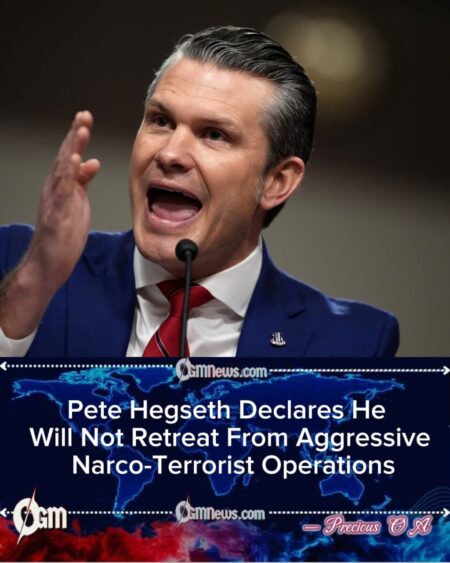 Pete Hegseth Intensifies His Message to Washington, Demanding Support for Anti-Narco Commanders