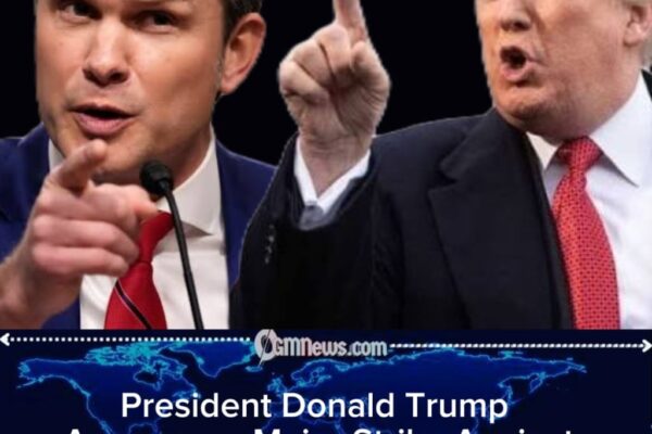 President Donald Trump: U.S. Forces Strike Narco-Terrorists, Strengthening National Security