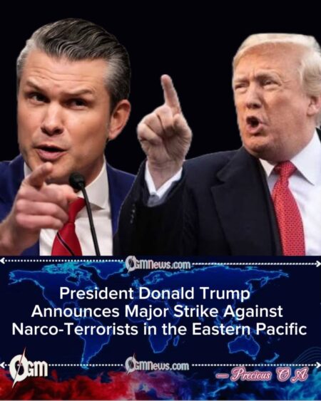 President Donald Trump: U.S. Forces Strike Narco-Terrorists, Strengthening National Security