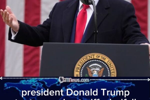 President Donald Trump takes victory lap on tariffs, says numbers silence critics