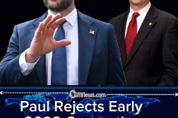 Rand Paul Rejects JD Vance as GOP Heir Apparent, Exposing Early Fault Lines Ahead of 2028