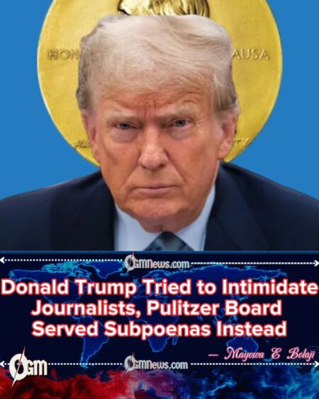 Pulitzer Board Hits Back: Trump Wanted Retraction, Got a Courtroom Colonoscopy