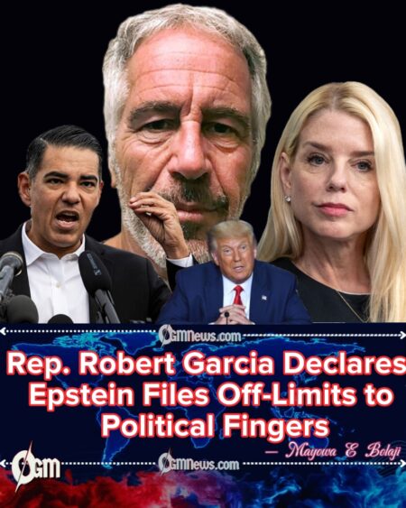 Rep. Robert Garcia Warns Bondi and Trump: The FBI Is Not Your Group Chat