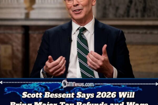 Scott Bessent Predicts Massive 2026 Tax Refunds and Rising Wages