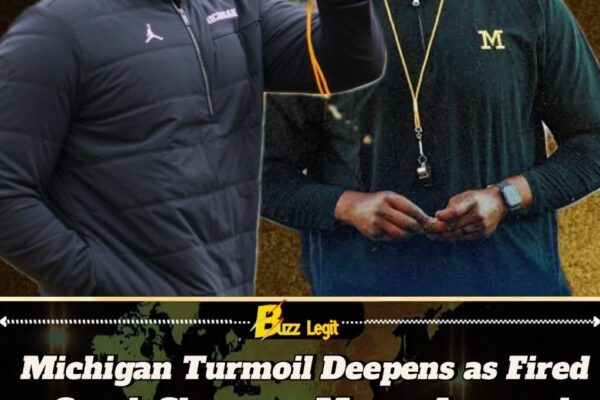 Sherrone Moore Detained by Michigan Police Hours After Sudden Firing from Wolverines Program