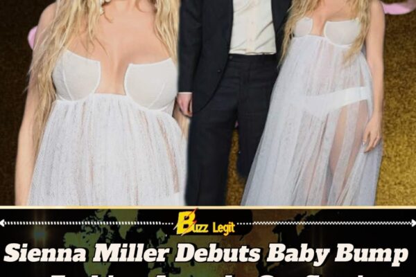 Sienna Miller Confirms Third Pregnancy in Elegant Fashion Awards Reveal