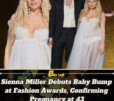 Sienna Miller Confirms Third Pregnancy in Elegant Fashion Awards Reveal