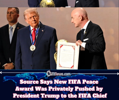 Source Says Newly Invented FIFA Peace Award Was Privately Pushed by President Trump to FIFA Chief