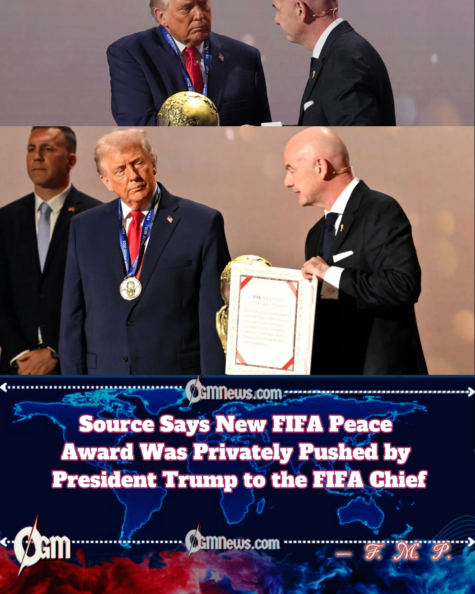Source Says Newly Invented FIFA Peace Award Was Privately Pushed by President Trump to FIFA Chief