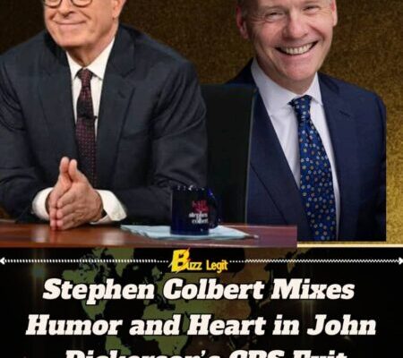 Stephen Colbert Turns John Dickerson’s CBS Farewell into a Bold, Unforgettable Moment