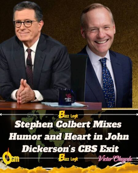 Stephen Colbert Turns John Dickerson’s CBS Farewell into a Bold, Unforgettable Moment