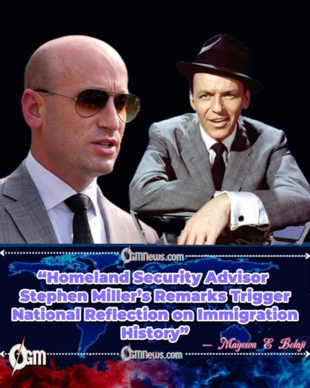 Homeland Security Advisor Stephen Miller’s Tweet Revives Sinatra’s Vision of an Immigrant America