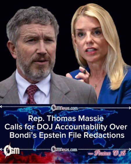 Rep. Thomas Massie Signals Possible DOJ Probe Into Bondi’s Actions