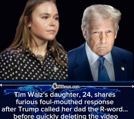 Tim Walz’s Daughter Deletes Furious Video After President Trump Uses Offensive Term Against Minnesota Governor
