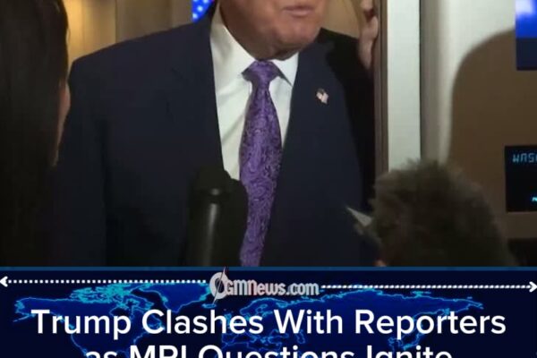 Trump Dismisses MRI Questions, Escalates Verbal Attacks on Reporters and Minnesota Governor Walz