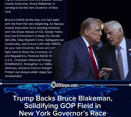 Trump Endorses Bruce Blakeman for New York Governor After Stefanik Exits GOP Race
