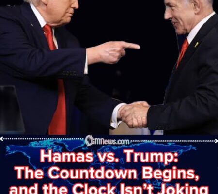 Donald Trump Gives Hamas a “Do or Die” Deadline—No Excuses, No Drama