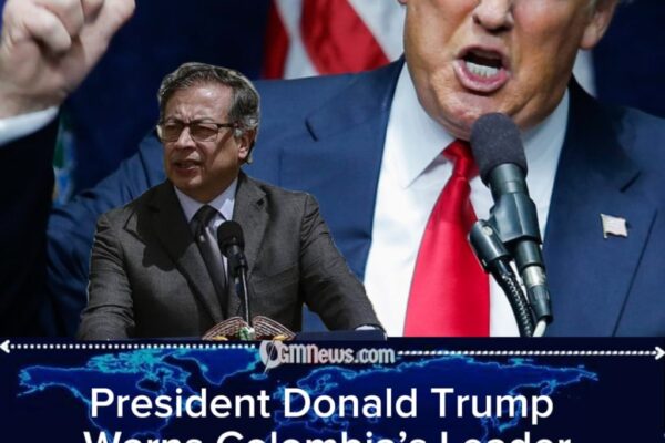 President Donald Trump Targets Colombian Leadership in Drug Trafficking Warning