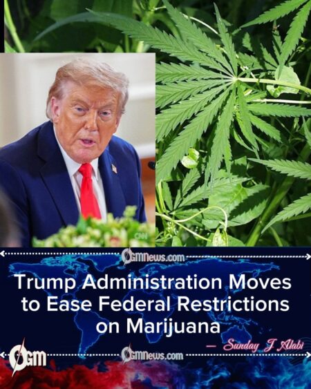 Trump Set to Sign Executive Order to Reclassify Marijuana, Marking Major Shift in U.S. Drug Policy