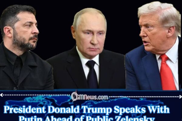 Trump Confirms Productive Putin Call Before Meeting Zelenskyy