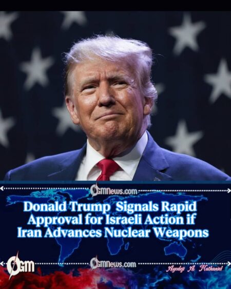 Trump Reaffirms Support for Israel Amid Nuclear Concerns.