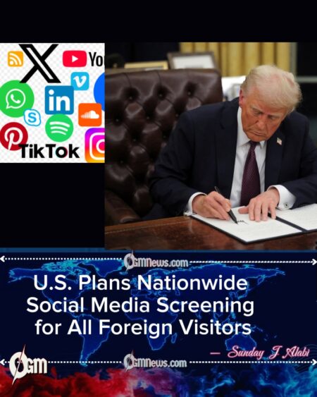 Trump to Require Five Years of Social Media History from All Foreign Tourists Entering the United States