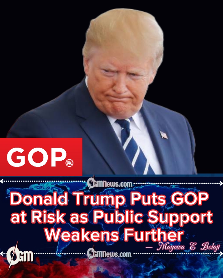Donald Trump Faces GOP Tension as Approval Ratings Plummet
